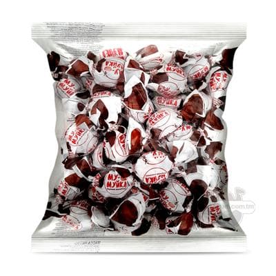 Şokolad süýji "Му-Муйка парное молочко" gaýmak tagamly, 250 gr (±15 gr)