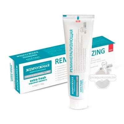 Diş pastasy "Жемчужная" partlaýjy tazelik, 130 gr