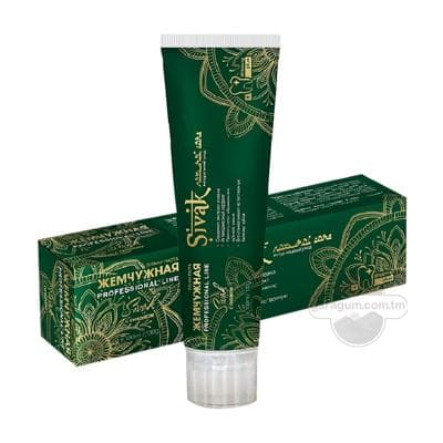 Diş pastasy Жемчужная "Sivak" tebigy ideg, 130 gr