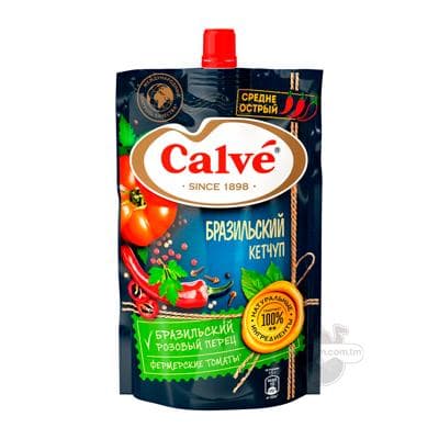 Ketçup Calve "Бразильский" ajy, 350 gr