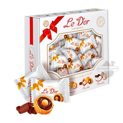Süýjüler Золотая русь "Le D'or" wafli owuntykly, 250 gr