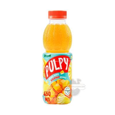 Tebigy şire Добрый "Pulpy" Ananas we Mango, 0.45 lt