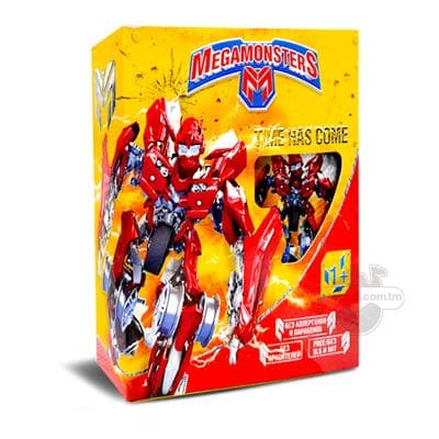 Çagalar üçin sowgat toplumy "Megamonsters" şampun+gel