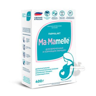 FARMALAKT Ma - Mamelle göwreli we emdirýän eneler üçin gury süýt garyndysy, 400 gr