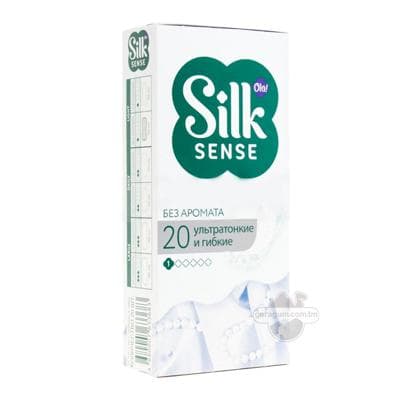 Gündelik prokladkalar Ola! Silk Sense Light inçe strin-multiforma Yssyz, 1 damja, 20 sany