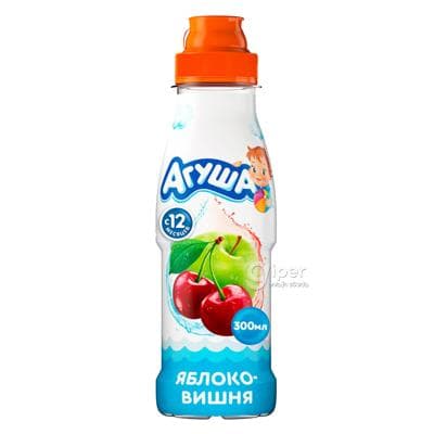 Şireli içgi Агуша "Alma-wişnýa", 300 ml