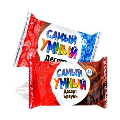 Şokolad örtükli süýjiler Desert Сладуница "Самый Умный" 250 gr (±15 gr)