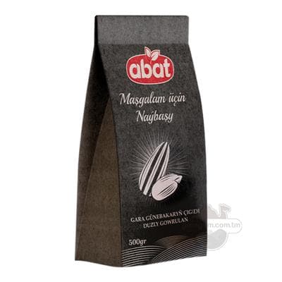 Gara günebakar çigidi Abat "Maşgalam üçin naýbaşy" gowurlan, 500 gr