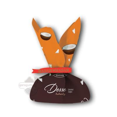 Şokolad süýjüsi HASAR “DESSE” kokos huruşly, 250 gr (±10 gr)