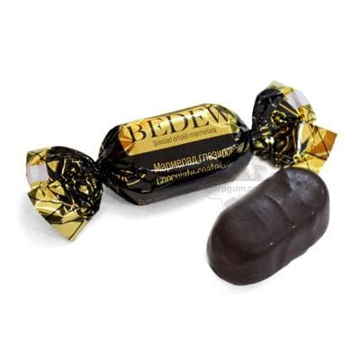 HASAR "Bedew" şokolad örtükli marmelad, 250 g  ± 10 g