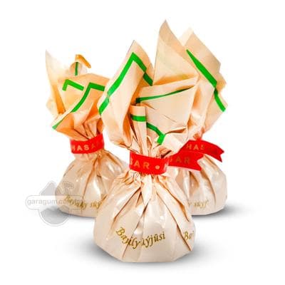 Hasar "Baýdakly" kofe huruşly şokolad süýjüsi, 250 gr (±15 gr)