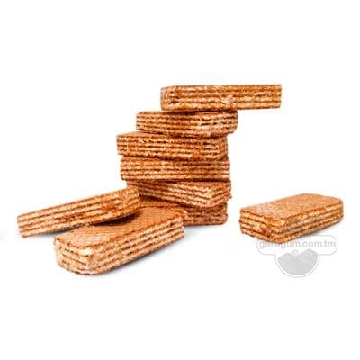 Şokolad huruşly kakaoly wafli HASAR, 500 gr (±30 gr)