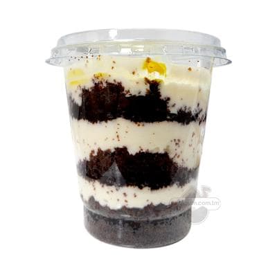 "Çeçek" banan tagamly ak kremli desert, 200 gr (±15 gr)