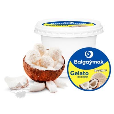 Doňdurma "Bal-Gaýmak" Gelato Bounty, 170 gr (±5 gr)
