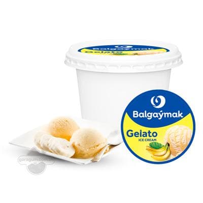 Doňdurma "Bal-Gaýmak" Gelato banan, 170 gr (±5 gr)