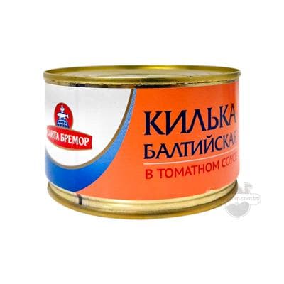 Tomat sousynda bitin Baltika kilkasy "САНТА БРЕМОР", 240 gr
