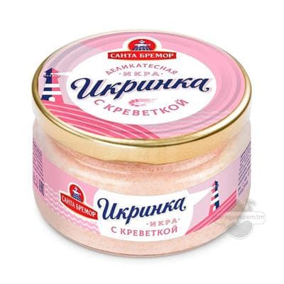 Krewetkaly ikra Санта Бремор "Икринка", 160 gr
