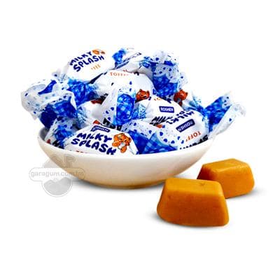 Irisli süýji Roshen "Milky splash" süýt naçinkaly, 250 gr (±10 gr)