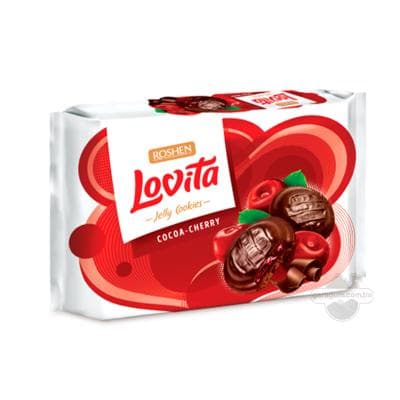 Köke Roshen "Lovita" kakao we žele huruşly ülje tagamly, 420 gr