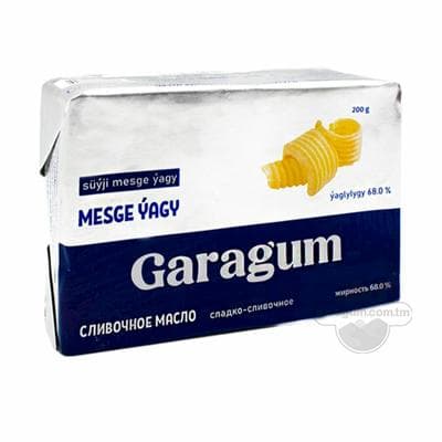 "Garagum" süýji mesge ýagy, 200 gr