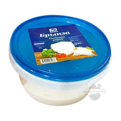Duzlanan peýnir (brynza) "Şawat" 45%, 300 gr