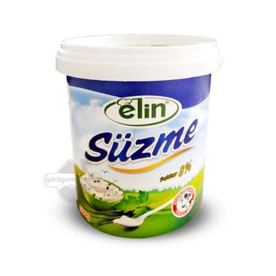 "Elin" süzme, ýaglylygy 8%, 500 gr