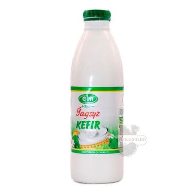 Ýagsyz kefir "Elin", 980 ml