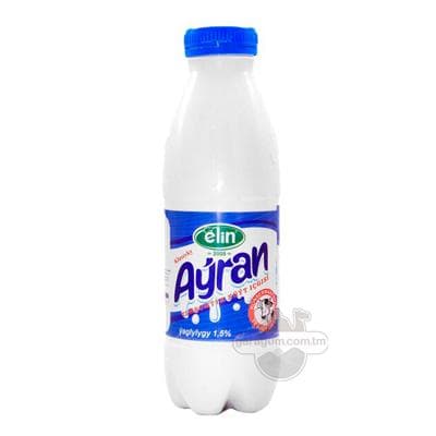Klassiki Aýran "Elin" 1.5%, 0.5 lt