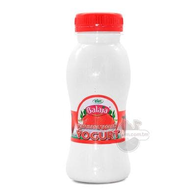 Suwuk ýogurt "Elin" ýertudana mürepbeli süýtli ýarym ýagly, 200 gr