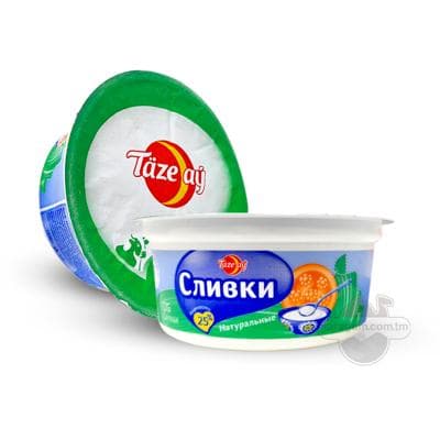 Çig gaýmak "Täze aý" ýaglylygy 25%, 250 gr