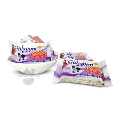 Çernika tagamly huruşly wafli Duýgy "Gülaýym", 500 gr (±30 gr)