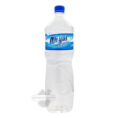 Arassalanan agyz suwy "Ak ýol"1,5 lt