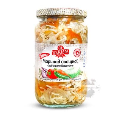 "Bakjam" marinada ýatyrylan dürli gök önümler, 720 gr