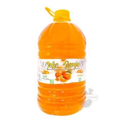 Ýeke Damja gap gaç ýuwujy serişde Pyrtykal, 5 lt