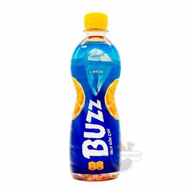 Sowuk gök çaý BUZZ limon tagamly, 400 ml