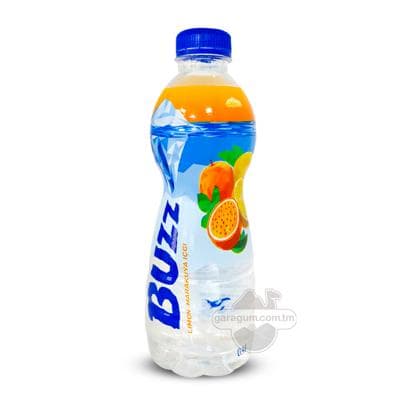 Alkogolsyz gazsyz içgi Buzz "Limon - marakuýa", 400 ml