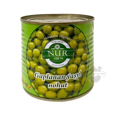 Ýaşyl nohut Nur 400 gr