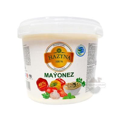 "Hazyna" hakyky maýonez 40%, 800 gr