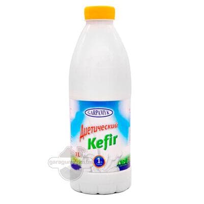 Kefir berhizli "Garpamyk" ýaglylygy 1%, 1 L