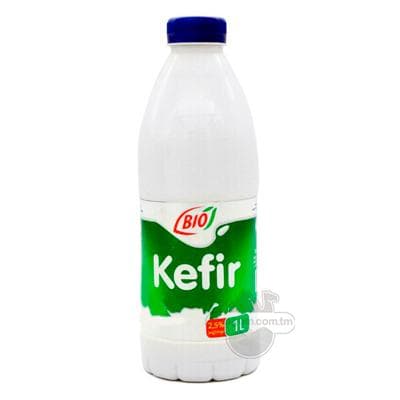 Kefir BIO "Garpamyk" ýaglylygy 2,5%, 1 L
