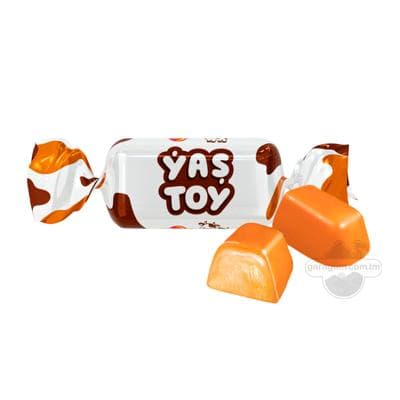 Karamel süýjüleri Täze aý "Ýaş toý" 250 gr (±15 gr)