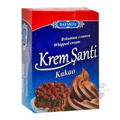 Çişirilen gaýmak kakaoly "Krem Şanti" Datmeni, 150 gr
