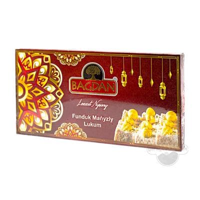 Funduk maňyzly lukum "BAGDAN", 300 gr