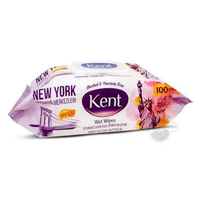 Hoş boý ysly çygly salfetkalar Kent "NEW YORK", 100 sany