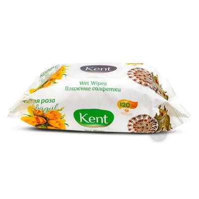 Çygly salfetkalar Kent "Sary bägül", 120 sany