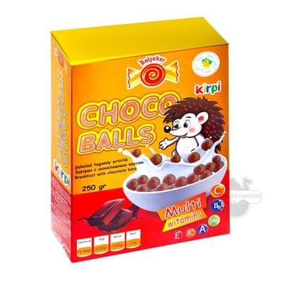 Şokoladly taýýar ertirlik Balşeker, 250 gr