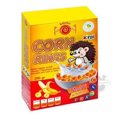 Ertirlik halkajyklary "Balşeker" banan tagamly, 250 gr