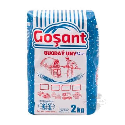 Bugdaý uny "Goşant" ýokary hilli, 2 kg