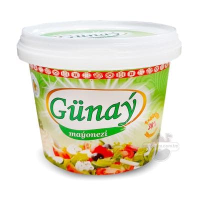 "GÜNAÝ" maýonezi, bedre 30%, 800gr