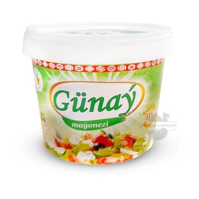 "GÜNAÝ" maýonezi, bedre 25%, 800gr
